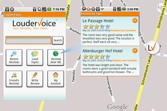 Android Hotel Reviews